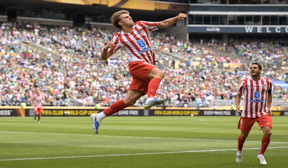 Atlético Madrid menang