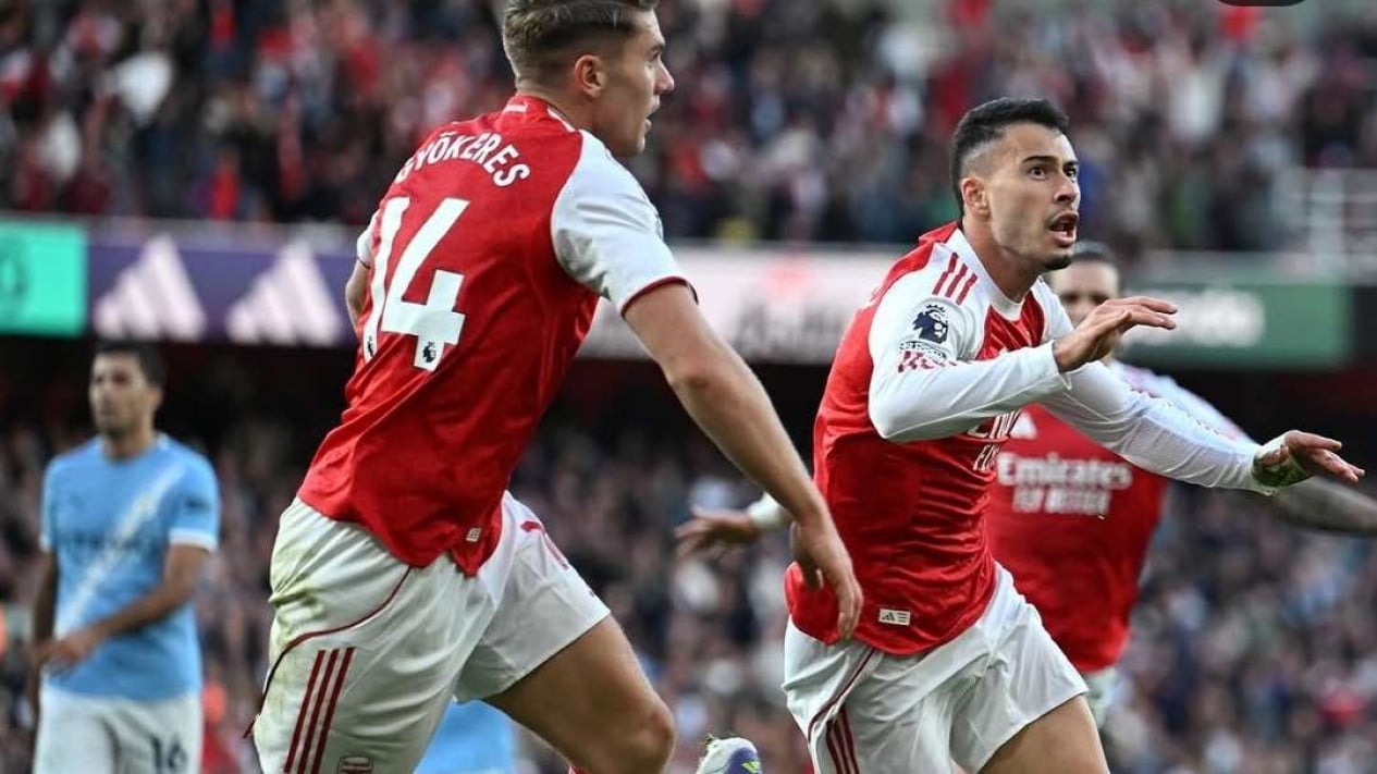 Arsenal vs Manchester City: Martinelli Selamatkan Poin Dramatis