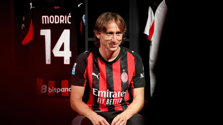 Luka Modric Cetak Rekor Bersama AC Milan di Serie A